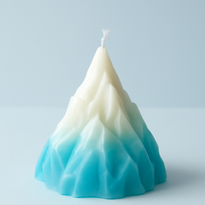 Iceberg Aura Candle – Handcrafted Art Candle