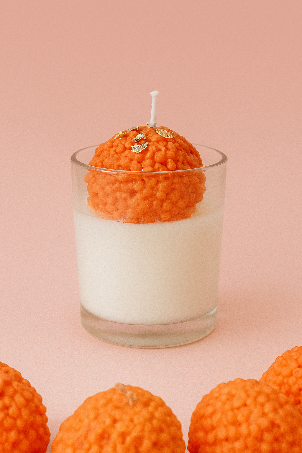 Shot Glass Laddu Candle - Image 2